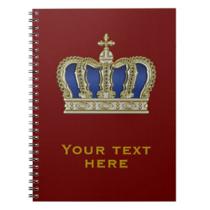 Golden Crown - luxury royal 5 Notebook