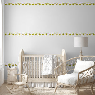 Golden Crown - luxury royal border 1 Wallpaper