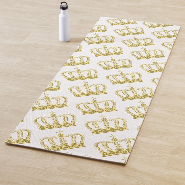 Golden Crown - luxury royal Yoga Mat (In Situ)