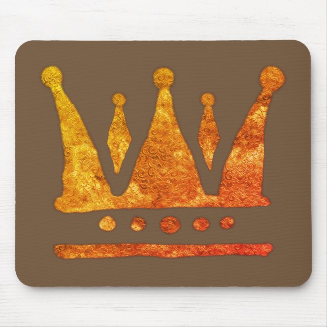 Golden Crown Mousepad (Front)