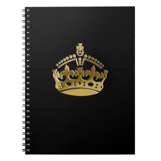 Golden crown notebook (Front)