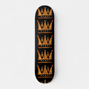 Golden Crown Skateboard