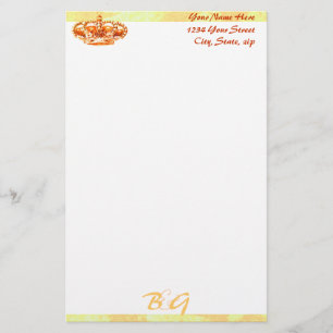 Golden Crown WEDDING stationery