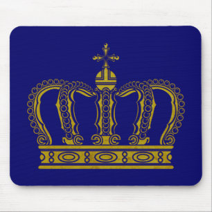 Golden Crown + your ideas Mouse Mat