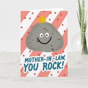 Golden Crowned Mothers Day Card