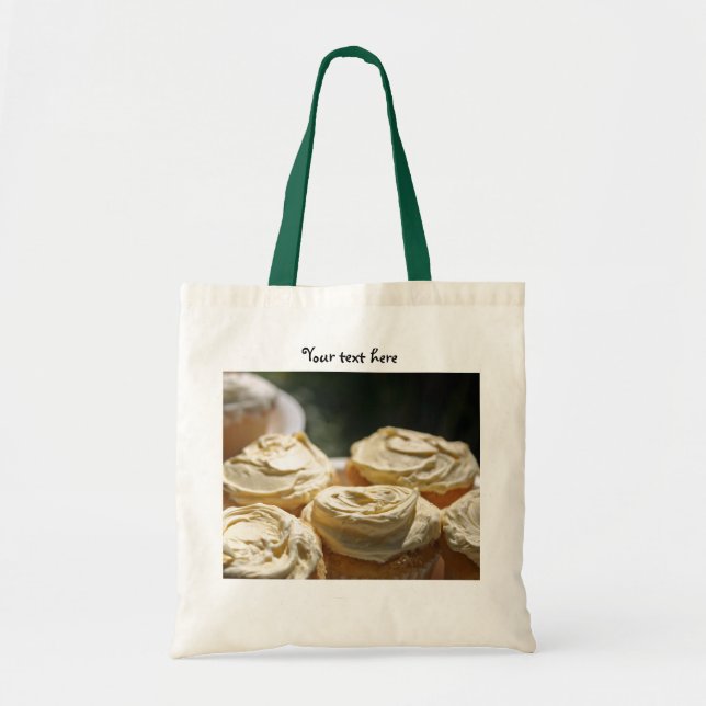 Golden Cupcakes Designs Tote Bag (Front)