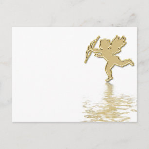 golden cupid postcard