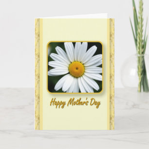 Golden Daisy Mother Card