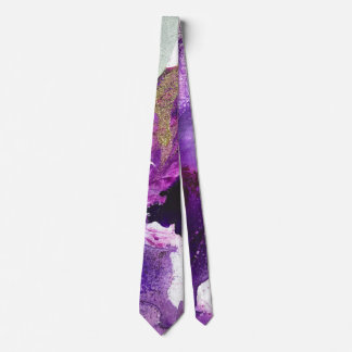 Golden Dance Print Tie