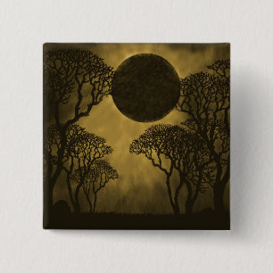 Golden Dark Forest Eclipse Button