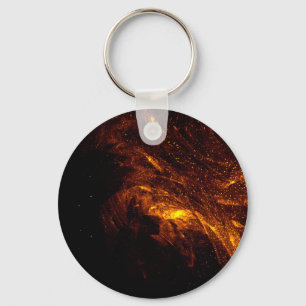 Golden Dark Keychain
