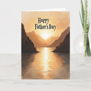 Golden Dawn Fathers Day Card