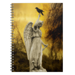 Golden Day Crow Notebook