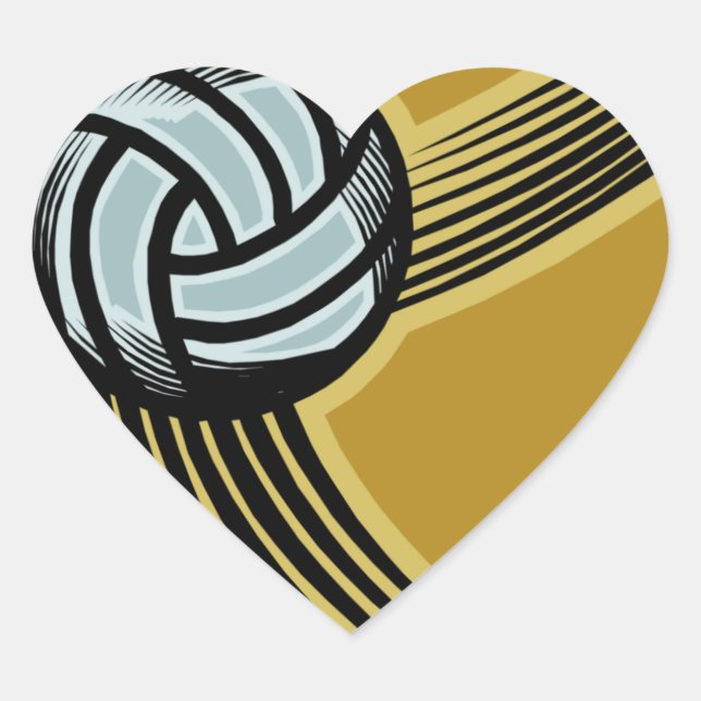 Golden Days - Heart Sticker (Front)