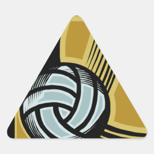 Golden Days - Triangle Sticker