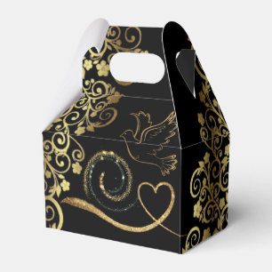 golden-decorated gift box