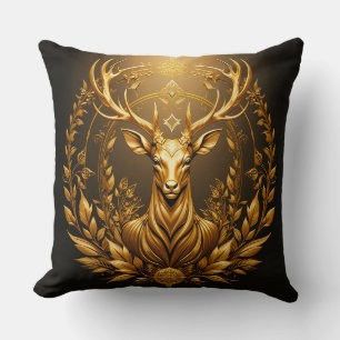 Golden Deer Emblem Cushion