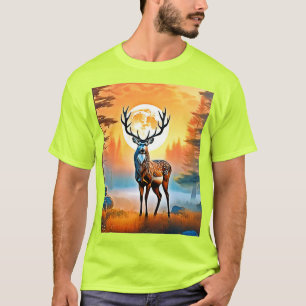 Golden Deer Twilight Peak T-Shirt