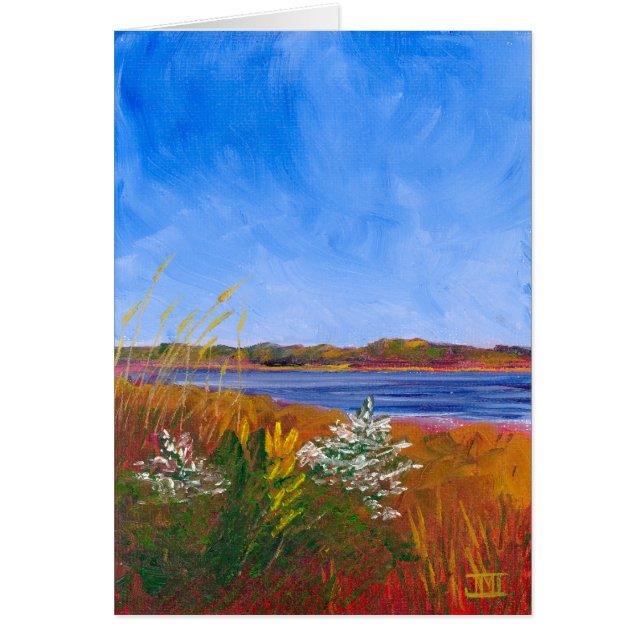 Golden Delaware River Card (Front)