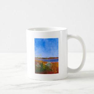 Golden Delaware River Coffee Mug