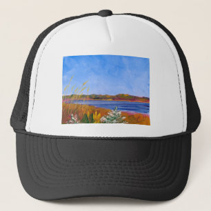 Golden Delaware River Trucker Hat