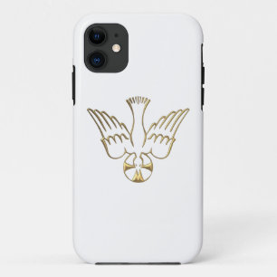 Golden Descent of The Holy Spirit Symbol iPhone 11 Case