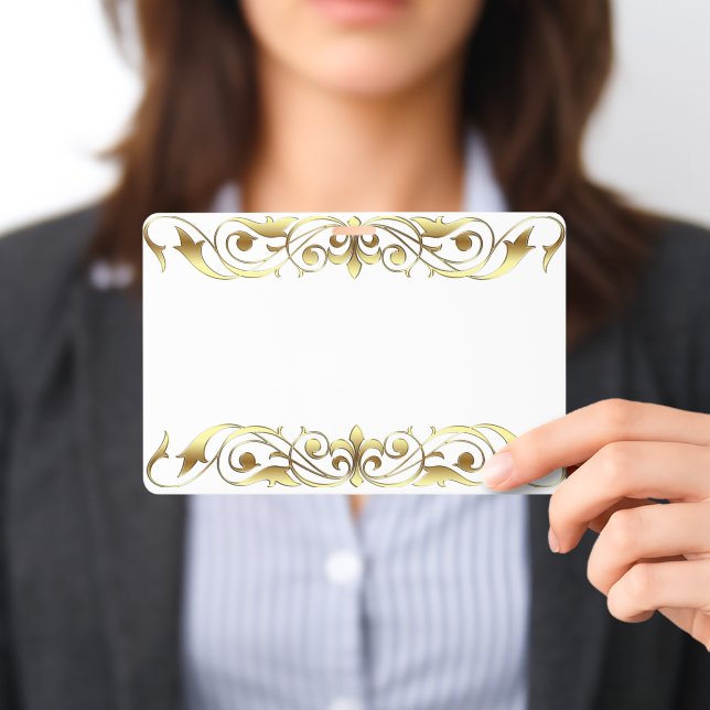 Golden design ID badge (Presented)