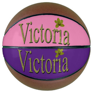 Golden Designed Victoria Name, Basketball