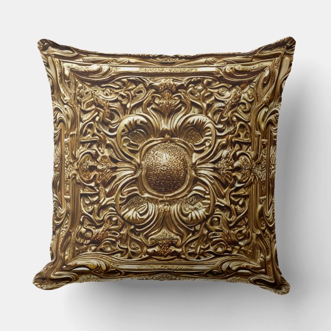 "Golden Details: Cushions That Inspire (Front)