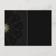 Golden Dial Steampunk Fractal Mandala