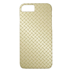 Golden Diamond Plate iPhone 8/7 Case