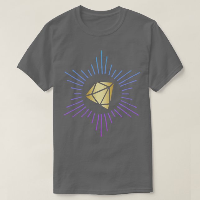 Golden Diamond T-Shirt (Design Front)