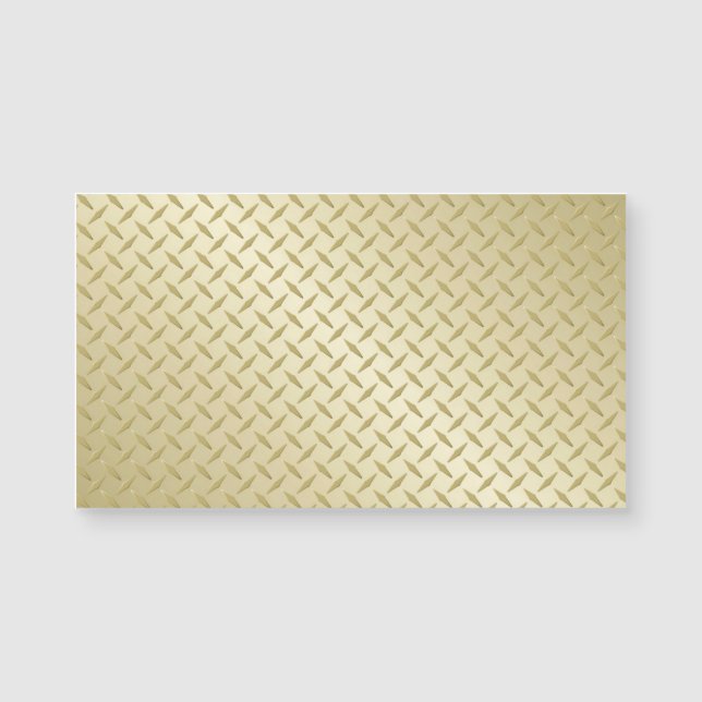 Golden Diamondplate Metal Look (Front)
