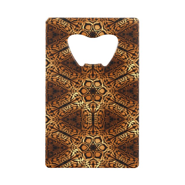 Golden Diamonds Pattern Abstract (Front)
