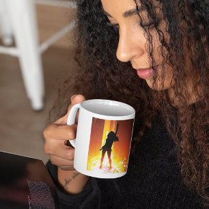 Golden Disco Woman Coffee Mug
