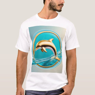 Golden Dolphin Dive T-Shirt