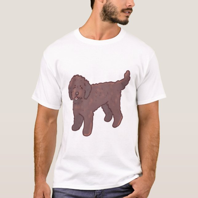 Golden doodle dog Magic T-Shirt (Front)