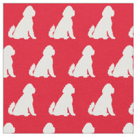 Golden Doodle Dog Silhouette Pet Aussie red