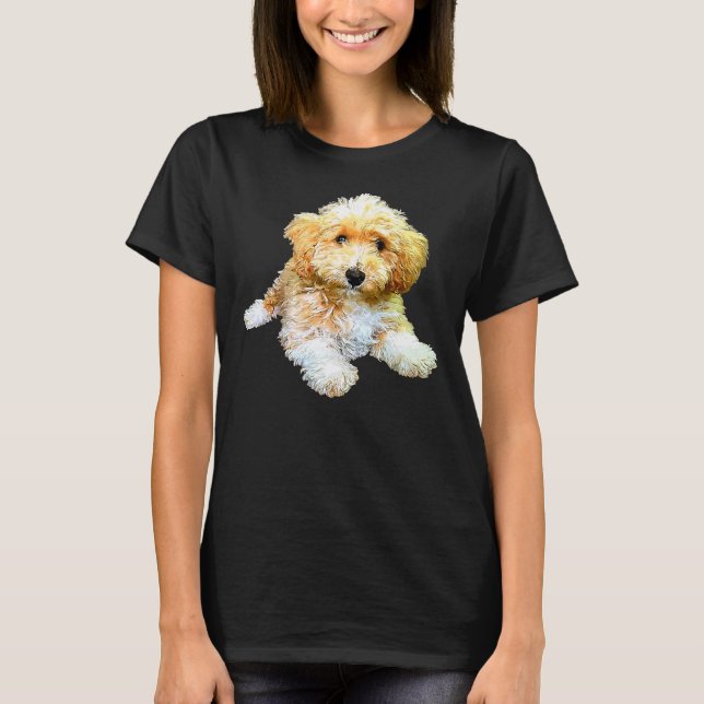 Golden Doodle Labradoodle Cavoodle Cavapoo Poodle  T-Shirt (Front)