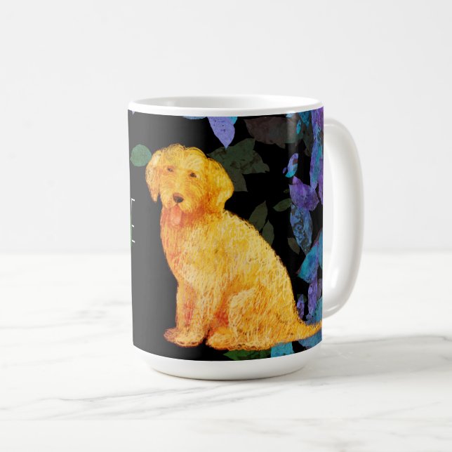 Golden doodle mug (Front Right)