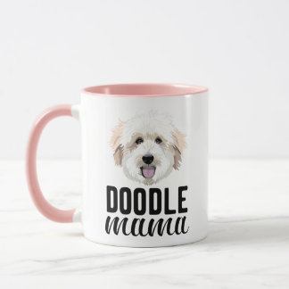 Golden doodle mum mug personalised with your dog