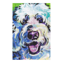Golden Doodle Pop Art Poster Print