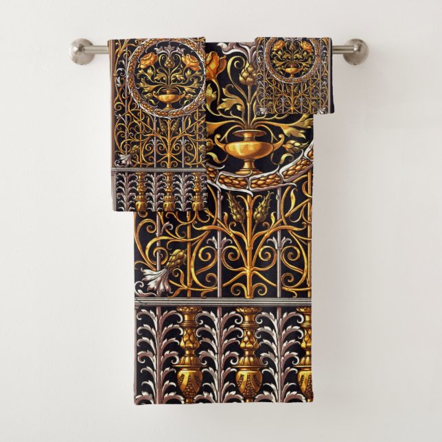 Golden Doorway Towel (Insitu)
