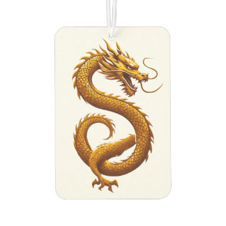 Golden Dragon Car Air Freshener