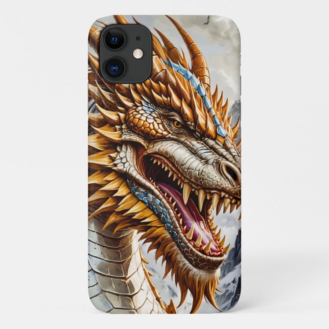 Golden Dragon Case-Mate iPhone Case (Back)