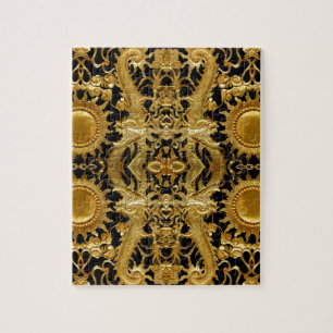 golden dragon jigsaw puzzle