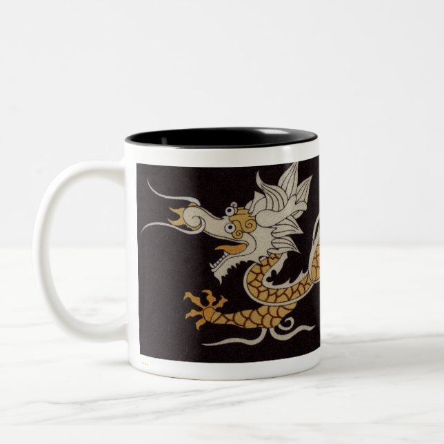 Golden Dragon Of Buddhan Mug (Left)