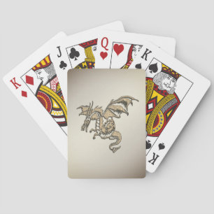 Golden Dragon Playing Cards