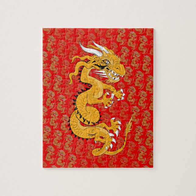 Golden Dragon Puzzle (Vertical)