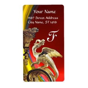GOLDEN DRAGON RED RUBY Monogram